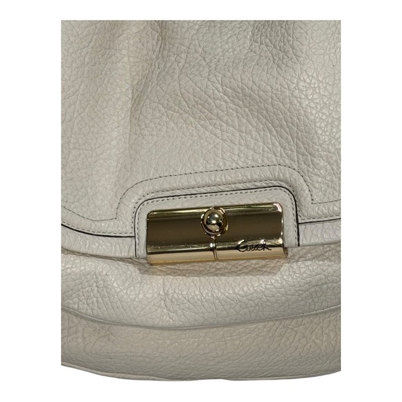 Coach Cream Satchel Bag - Picture 4 of 15